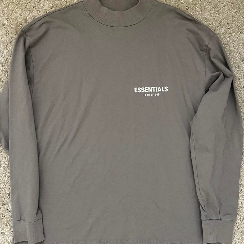 Essentials Grey Long Sleeve